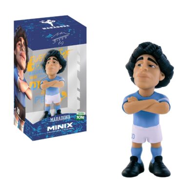 Minix - Football Stars 10N - Figura PVC 12 cm - Maradona Napoli