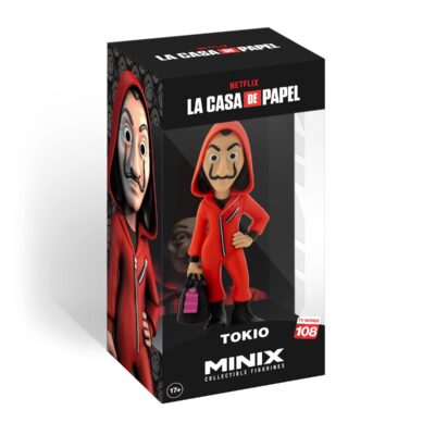 Minix - TV Series 108 - Figura PVC 12 cm - La Casa de Papel - Tokyo com Máscara