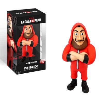 Minix - TV Series 110 - Figura PVC 12 cm - La Casa de Papel - Helsinki com Máscara