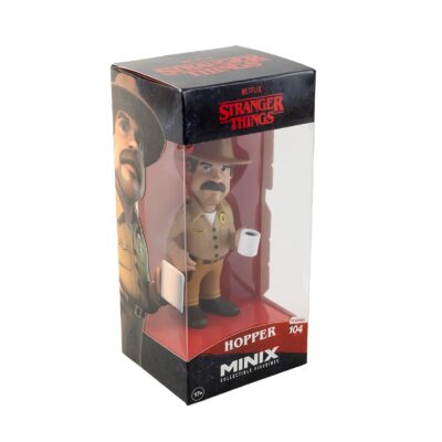 Minix - TV Series 104 - Figura PVC 12 cm - Stranger Things - Hopper