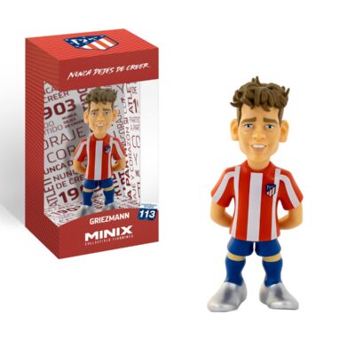Minix - Football Stars 113 - Figura PVC 12 cm - Atletico Madrid - Griezmann 8