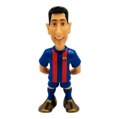 Minix - Football Stars 116 - Figura PVC 12 cm - FC Barcelone - Lewandowski 9