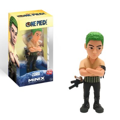 Minix - Anime 136 - Figura PVC 12 cm - One Piece - Zoro Roronoa