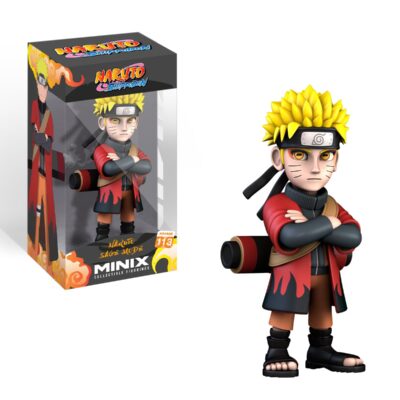 Minix - Anime 113 - Figura PVC 12 cm - Naruto Shippuden - Naruto avec Cape
