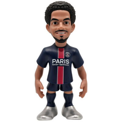 Minix - Football Stars 195 - Figura PVC 12 cm - PSG - Warren Zaire - Emery 33 (W9-2)