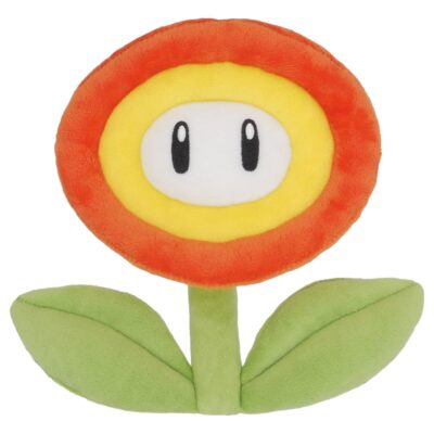 Nintendo Together+ - Peluche Super Mario - Fleur de feu 18 cm
