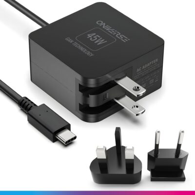 Oniverse - International Fast Charger 45W Black (Switch - Steam Deck - Android - Pc)