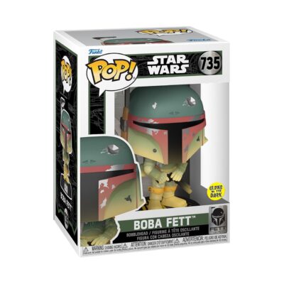 Figura Funko POP Star Wars: Fett Legacy - Boba Fett (Bobblehead / Glows in the Dark) 735