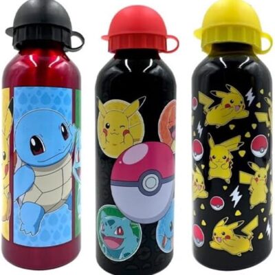 Garrafa Alumínio Pokémon Kids 500ml - Sortido