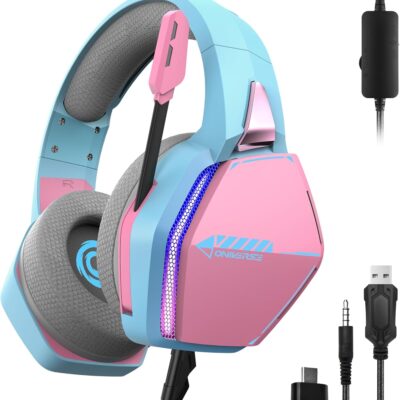 Oniverse - Gaming Headset Nebula - Diva Pink (Multiplataforma)