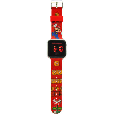 Relógio Infantil Led - Super Mario Bros