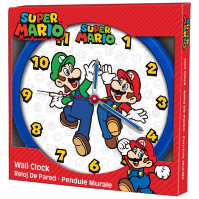 Relógio de Parede - Super Mario Bros