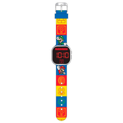 Relógio Infantil Led - Super Mario