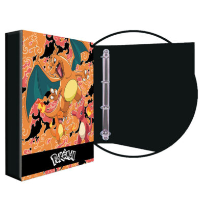 Capa de Argolas A4 - Pokémon Charmander Evolution
