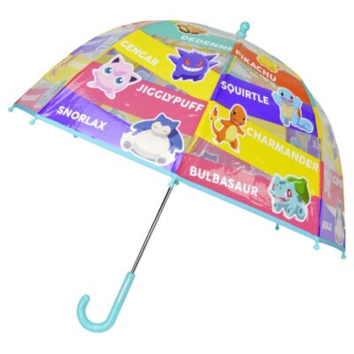 Guarda-Chuva Transparente - Pokemon (48cm)