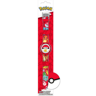 Relógio Digital - Pokemon