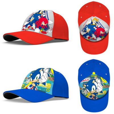 Boné de Poliéster Sonic 52/54 cm (Sortido)