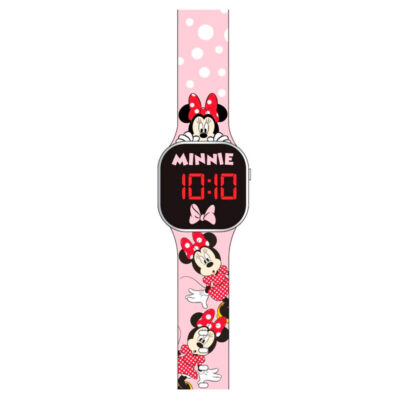 Relógio LED - Disney Minnie Mouse