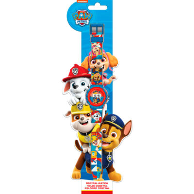Relógio Digital - Patrulla Canina Paw Patrol