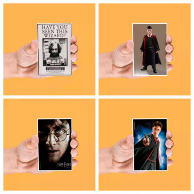 Set de 4 Ímanes Lenticulares - Harry Potter (Sortido)