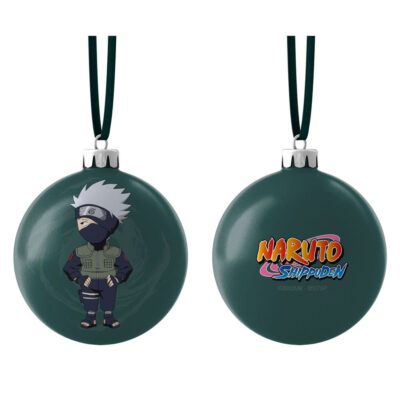 Bola de Natal Chibi Kakashi Naruto Shippuden