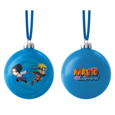 Bola de Natal Chibi Naruto Shippuden