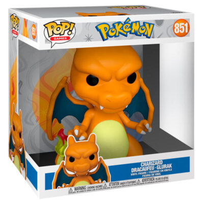 Figura Funko POP! Games: Pokémon - Charizard (Jumbo Sized) 851