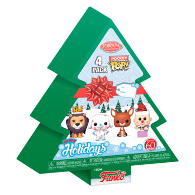 Funko Pocket POP!: Tree Holiday Box - Rudolph (4-Pack)