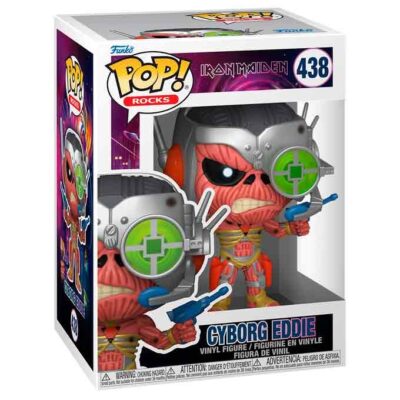 Figura Funko POP! Rocks: Iron Maiden - Cyborg Eddie 438