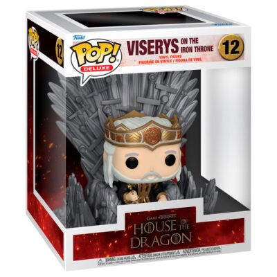 Figura Funko POP! Deluxe: House of the Dragon - Viserys on the Iron Throne 12