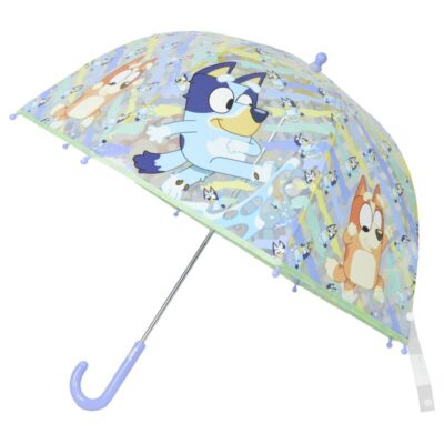 Guarda-Chuva Manual Transparente - Bluey 48cm