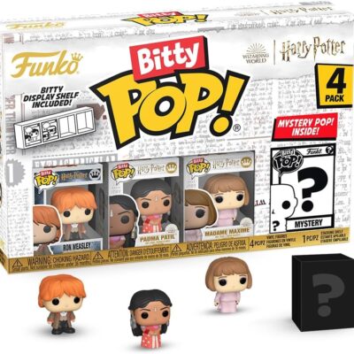Funko Bitty POP! 4-Pack: Harry Potter - Goblet of Fire (Ron + Padma + Madame Maxime + Mistery POP!)