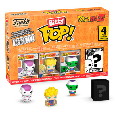 Funko Bitty POP! 4-Pack: Dragon Ball Z - Frieza 4th Form (Frieza + Goku Super Saiyan + Piccolo + Mistery POP!)