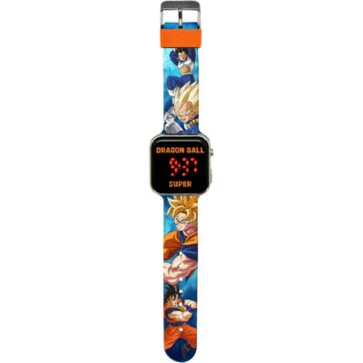 Relógio Infantil Led - Dragon Ball Super Saiyan