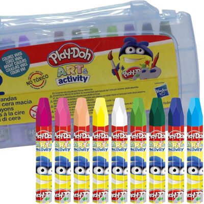 Lápis de Cera Play-Doh - 12 Cores
