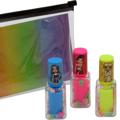 Conjunto 5 Marcadores em Forma de Verniz - Rainbow High
