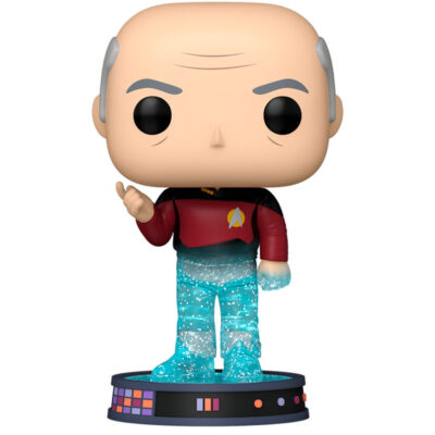 Figura Funko POP! Television Plus: Star Trek Transporter - Jean-Luc Picard (Glitter) 1687