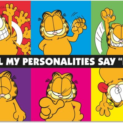Poster - Garfield Personalities