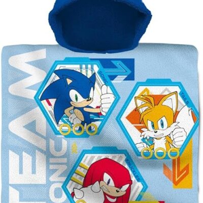Poncho Algodão Team Sonic