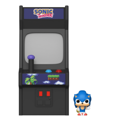 Figura Funko Bitty POP! Arcade: Sonic with Ring + Arcade Display