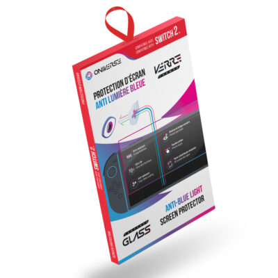 Película Protetora de Ecrã Nintendo Switch 2 - Oniverse Tempered Glass Anti Blue Light