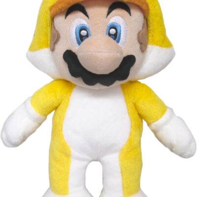 Nintendo Together+ - Peluche Super Mario 3D: Cat Mario 24cm