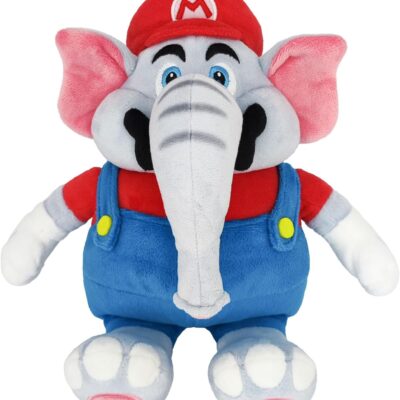 Nintendo Together+ - Peluche Super Mario Wonder: Mario Elephant 27cm