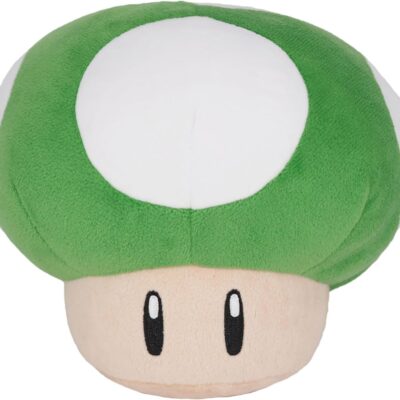 Nintendo Together+ - Peluche Super Mario: 1UP Mushroom 16cm