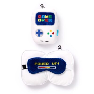 Almofada de viagem e máscara para dormir Relaxeazzz - Game Over