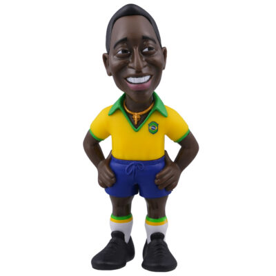 Minix - Football Stars 110A - Figura PVC 12 cm - Football Legend - Brazil 1st Kit Pele