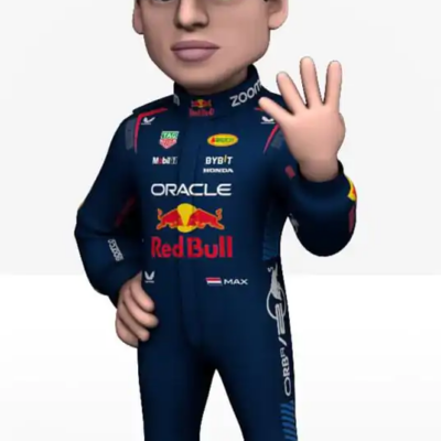 Figura Minix Sports: Red Bull - Max Verstappen 4 World Champion 138