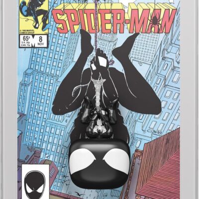 Figura Funko POP! Comic Covers: Web of Spider-Man 8 - Black Suit Spider-Man 71