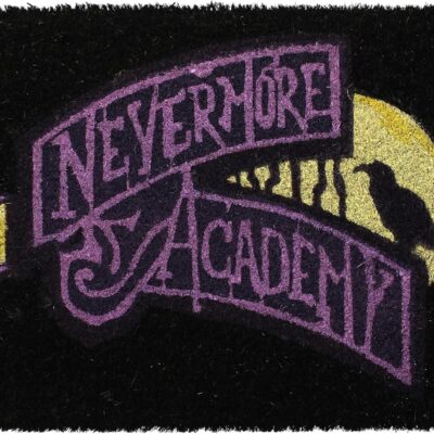 Tapete de Porta - Wednesday Nevermore Academy