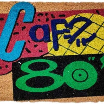 Tapete de Porta - Back to the Future: Cafe 80